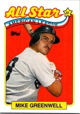 1989 Topps #402 Mike Greenwell