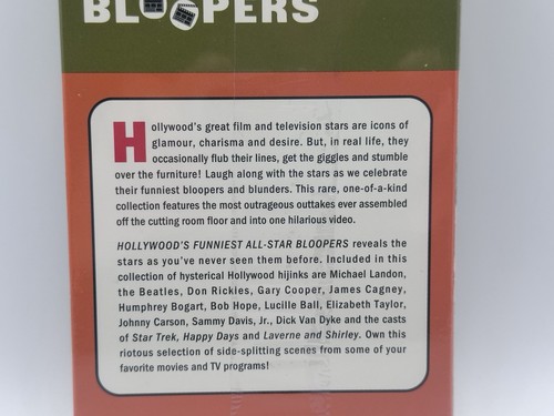 Time Life Video Hollywood's Funniest All-Star Bloopers (VHS, 1999) New Sealed - Picture 3 of 8