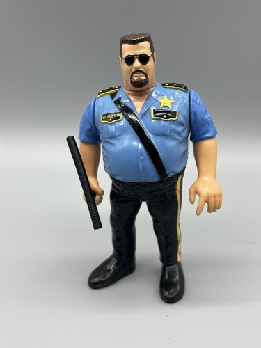 WWE WWF Hasbro The Big Boss Man Series 1 Vintage W...