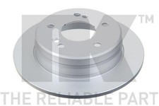 2x NK Bremsscheiben Hinten passend für MERCEDES-BENZ W124 Coupe (C124)