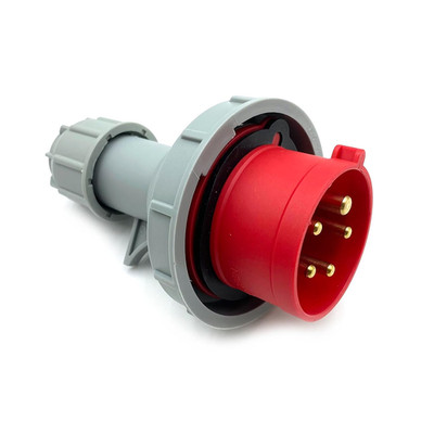IEC 60309 Waterproof Industrial Plug 5Pin 16A 380V-415V IP67 Aviation Grade