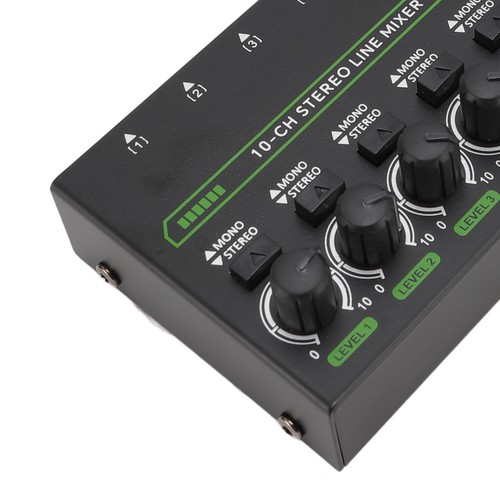 Sound Mixer 10 Channel Professional Sound Mixer For Handheld Microphone - Picture 2 of 24