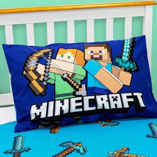 Minecraft Survive Single Duvet Cover Officially Licensed | Reversible  - Picture 7 of 9