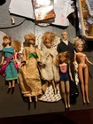 HUGE 1960'S VINTAGE BARBIE LOT GOLDEN GLORY,  MATTEL DOLLS,CASES, & ACCESSORIES