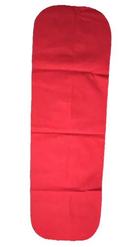 2 Red Felt Table Decor Runner Doily Christmas Rose Candle To Embroider Holiday - Picture 9 of 11