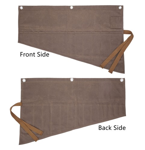 Wrench Roll Up Pouch, Tool Roll Heavy Duty Waxed Canvas Tool Organizer Bag Wi... - Picture 5 of 7