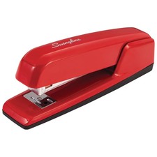 Stapler, 30 Sheet Capacity, 747 Business Stapler, Jam Free, Metal, Rio Red (7...