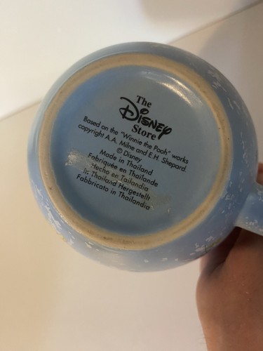 Disney Store Winnie Puuh & Ferkel Kaffee Tee Becher Fass Tasse selten - Bild 4 von 4