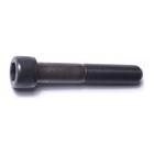12mm-1.25 x 70mm Black Oxide Extra Knurled Hex Socket Cap Screws (4 pcs.)