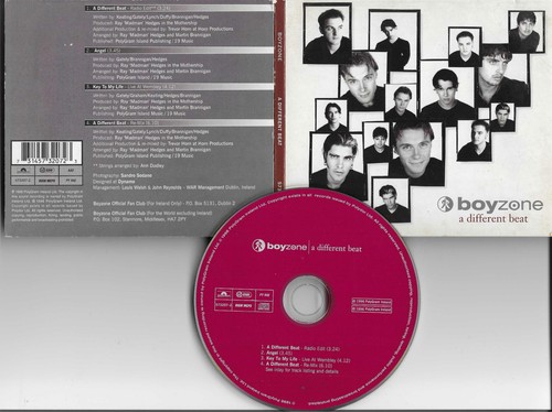 Ronan Keating BOYZONE Different Beat UNRELEASED & LIVE & REMIX & EDIT CD single