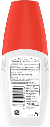 Junior Vapo Spray Antizanzare, Repellente Zanzare, Dermatologicamente Testato, P - Foto 2 di 12