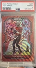 2020 Prizm RED WAVE REFRACTOR - TOM BRADY Football Card /149 PSA 8 NM-MT