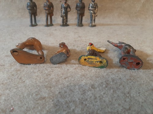De colección Barclay o Manoil Plomo Juguete Soldados Indios y Estatuillas - Imagen 10 de 13