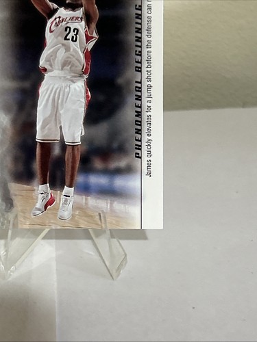2003-04 Upper Deck Lebron James Phenomenal Beginning - LeBron James #3 (RC) - Imagen 5 de 6