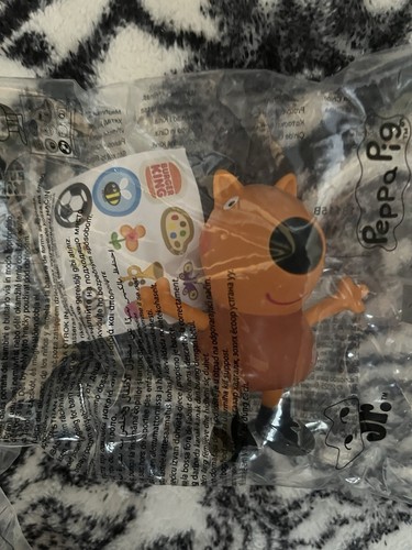 Peppa Pig Burger King Toy 2025 Freddy Fox +Stickers Kids Kids Meal NIP