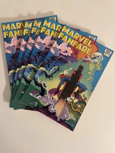 MARVEL FANFARE #6 SPIDER-MAN SCARLET WITCH  DR STRANGE - Lot of 5 Comics