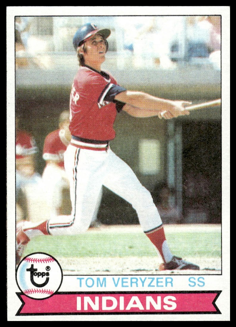 1979 Topps #537 Tom Veryzer Cleveland Indians NM+