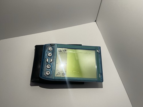 Handspring Visor Deluxe Translucent Blue Portable PDA Organizer Palm Pilot - Picture 2 of 4
