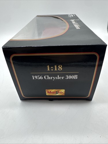 Maisto 1956 Chrysler 300B Red 1:18 Scale Special Edition Vehicle #31897 - Picture 7 of 8