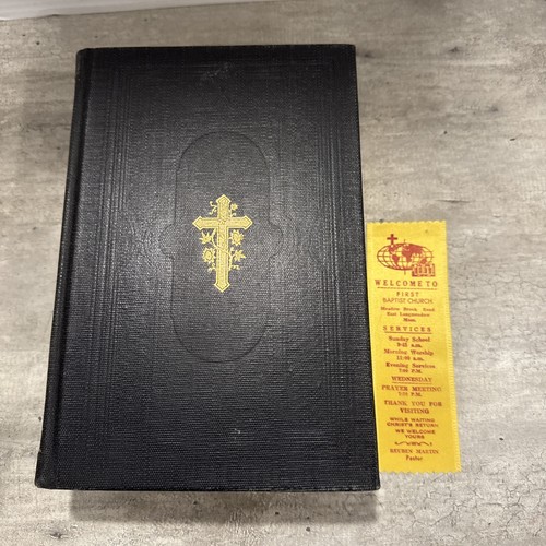 Antique German Language Religious Gold Gilded “The Bible” Dr Martin Luthers USA - Picture 2 of 11