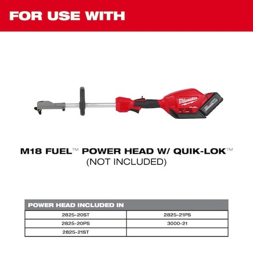 Milwaukee Tool 49-16-2796 M18 Fuel Quik-Lok Hedge Trimmer Attachment - Picture 4 of 10