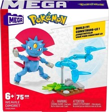 MEGA Construx Pokémon Weavile Dimoret 75 Piece Power Pack Set (HTJ02), Ages 6+
