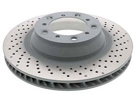 Porsche Brake Disc, 718 Cayman/718 Boxster/Boxster (2016) 98135240400--SHW - Picture 3 of 3