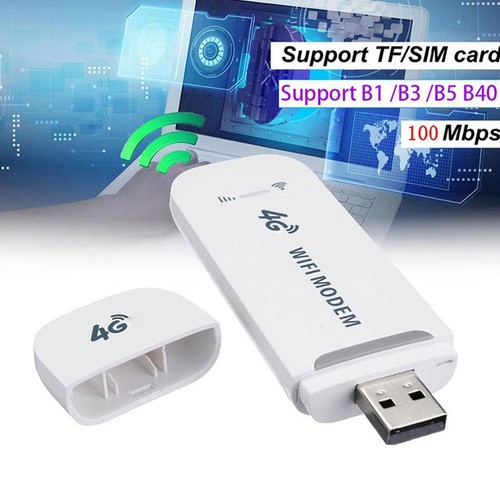 4G LTE Unlocked USB Dongle Modem Wireless WiFi Adapter 150M} Router K4B4 U9Q0 - Picture 1 of 15