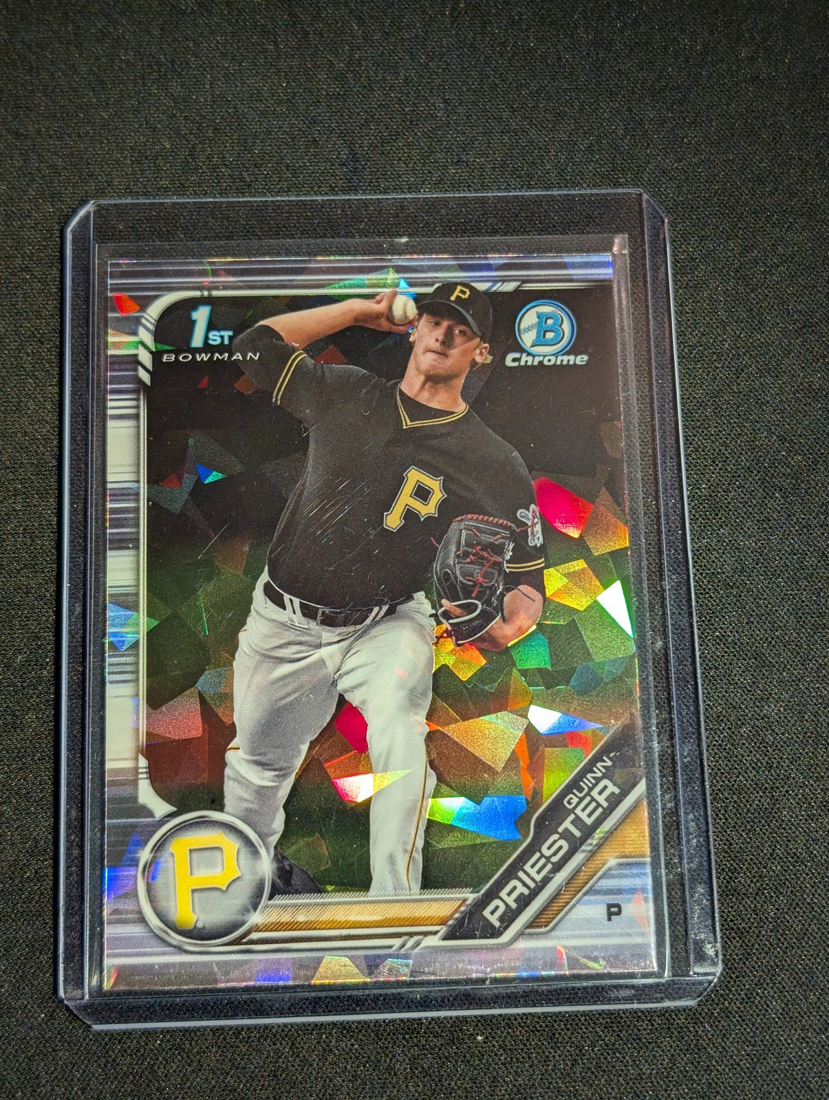 2019 Bowman Draft Sapphire Edition Bowman 1st #BDC-44 Quinn Priester