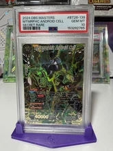 2026-07-29 · $577 · Bandai Metamorphic Android Cell BT26-139 Secret Rare Foil PSA 10 2024 
