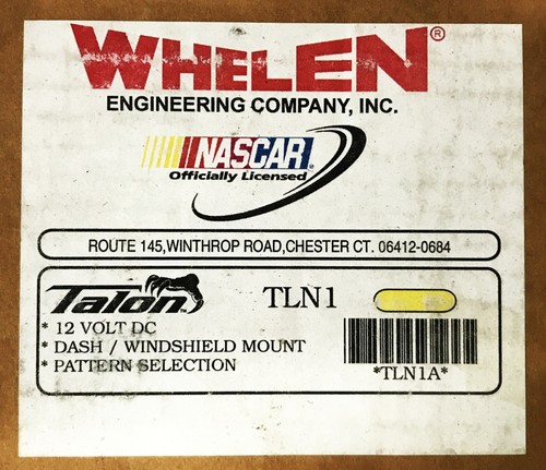 Whelen Talan 12 Volt Amber LED Dash Light TLN1A NOS - Picture 8 of 8