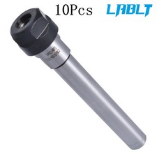 LABLT 10× C16 ER16 100L Collet Straight Shank Chuck Tool Holder For CNC Milling