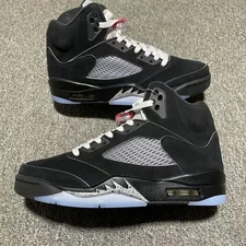 Air Jordan 5 "BLACK METALLIC REIMAGINED" Retro Men's Basketball Shoes High Top