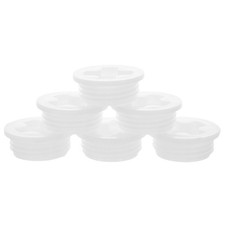 20 Pcs Drum Bung Plug Steel Threaded Plastic Seal Caps Oil Drums