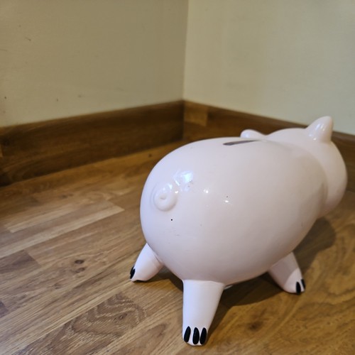 DISNEY PIXAR PALADONE HAMM TOY STORY PIG CERAMIC MONEY BANK PIGGY - Picture 5 of 6