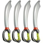 4 Pcs Inflatable Toy Halloween Prop Kids Pirate Birthday Party