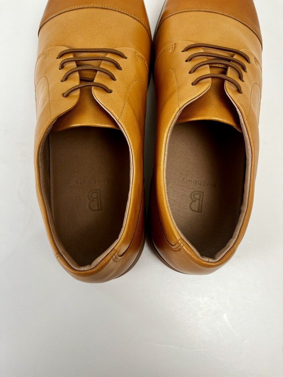 NEW Birchbury Brenston  Men\'s Size 14 M Derby Barefoot Dress Shoes Light Brown Just found the most comfortable dress shoe I main image 3