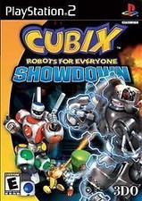 Cubix Robots for Everyone Showdown Complete in Case w/ Manual PlayStation 2 PS2