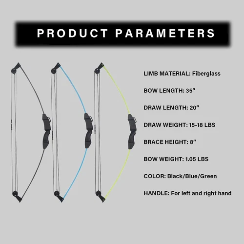 18LBS Youth Compound Bow Arrow Set Target Archery Set Outdoor Kids Gifts - Picture 3 of 15