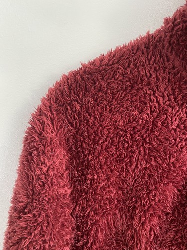 Varley Fleece Pullover Womens XS Extra Small Red Sweater Jumper Sweatshirt - 第 9/17 張圖片