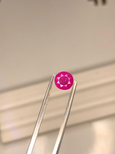 1.05 ct Top Quality Natural Ruby Loose Gemstone From Afghanistan - Picture 7 of 9