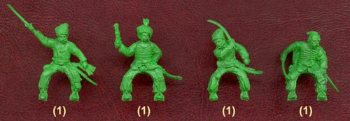 Caballería cosaca ucraniana siglo XVII (12 figuras montadas) 1/72 Orión 72014 - Imagen 2 de 6