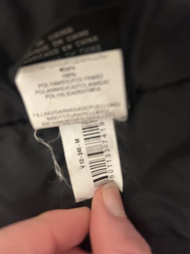 Quicksilver Windproof Coat Size Medium - Picture 7 of 9