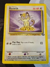 Meowth 56/64 Common 1999 Pokemon TCG