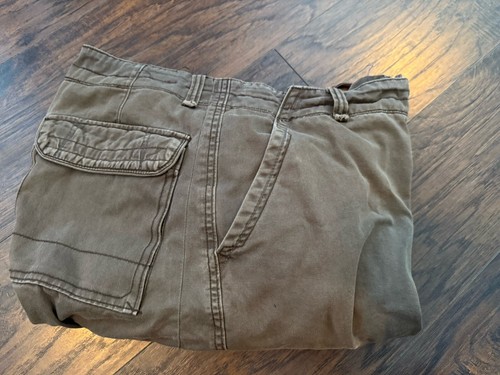 Vintage UnionBay Cargo Hose Herren 40 weites Bein Baggy Skater Military Outdoor - Bild 7 von 8