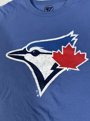 '47 Toronto Blue Jays MLB Baseball T-Shirt Women Large Blue - Picture 2 of 7