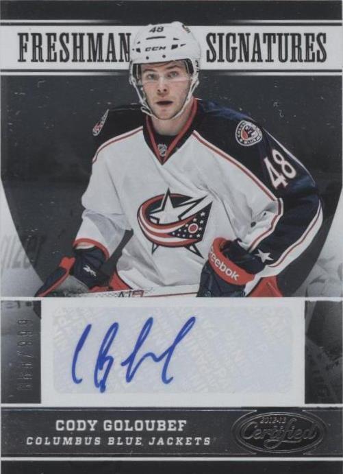 2012-13 Panini Certified - Cody Goloubef #164 - 1 of 1