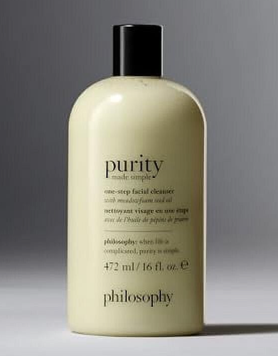 Philosophy Purity Made Simple One-Step Facial Cleanser 16 Fl Oz - NEW