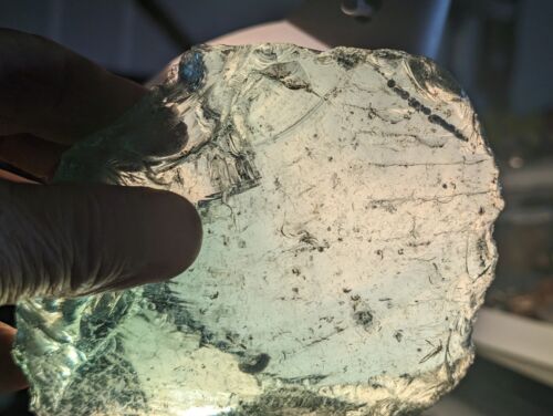 Glass Rock Slag Pretty Clear Green 5 lbs Rocks Landscaping Aquarium Not Obsidian - Picture 5 of 12