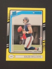 2024 Panini Donruss Rated Rookie Caleb Williams #327 Press Proof Yellow (RC)4932